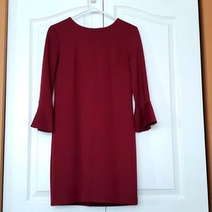 Burgundy Dress